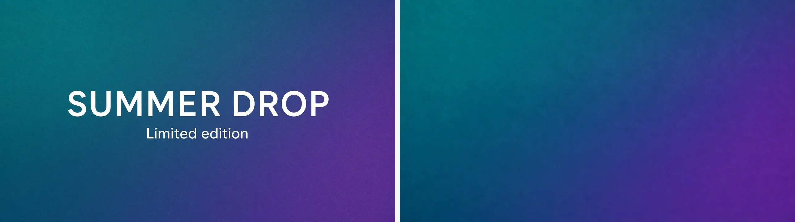 Gradient background before and after headline removal